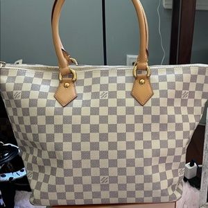 Auth Louis Vuitton Saleya Damier Azur MM